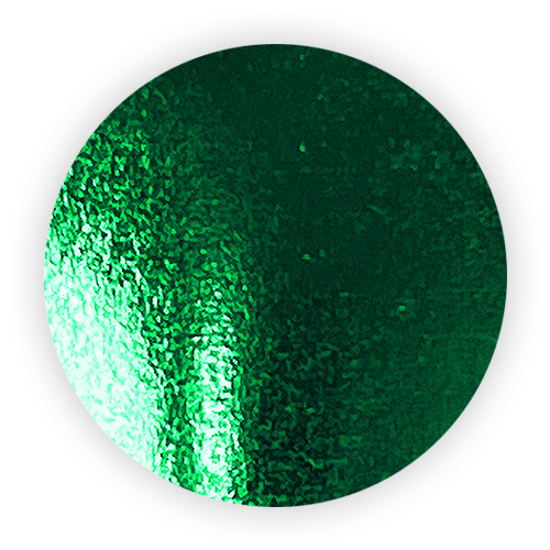 Grün glänzend
