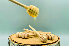 Honiglöffel aus Buchenholz 