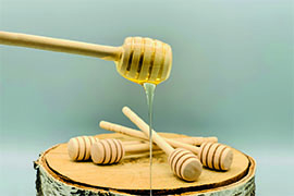 Honiglöffel aus Buchenholz 
