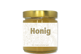 Honigetikett modern Nr.09 250g rechteckig