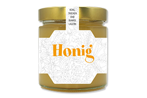Honigetikett modern Nr.13 A 500g
