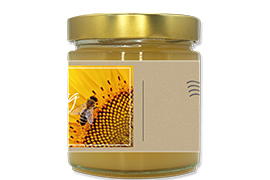 Honigetikett modern Nr.24 500g rechteckig 