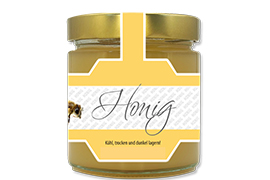 Honigetikett modern Nr.21 A 500g
