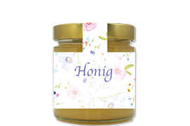 Honigetikett modern Nr.55 B 250g