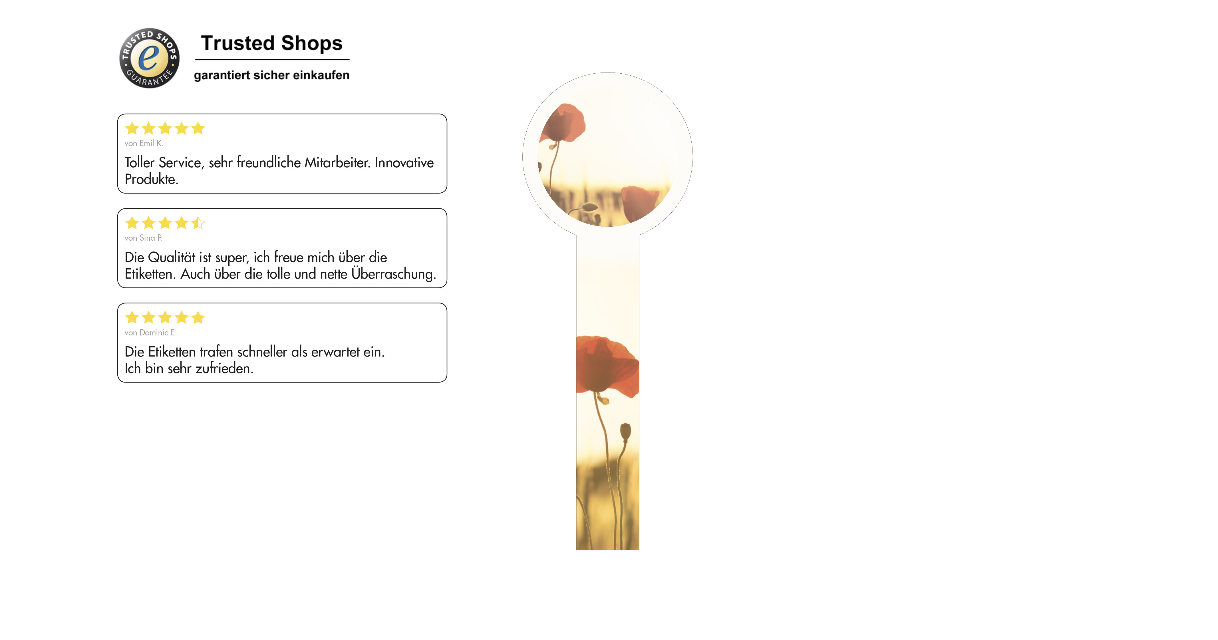 Siegelstreifen modern Nr.54 konturgestanzt