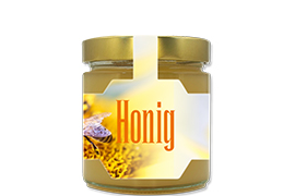 Honigetikett Natur Nr.06 A 250g