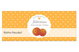 Design rechteckig Nektarine