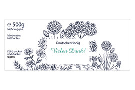 Design Geschenketikett Nr.17 A 500g rechteckig 