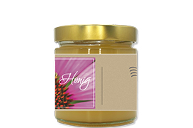 Honigetikett modern Nr.23 250g rechteckig 