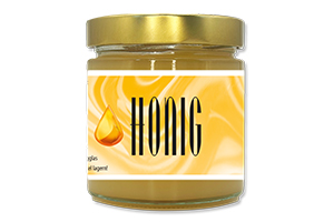 Honigetikett klassisch Nr.14 500g rechteckig 