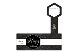 Honigetikett Modern Nr.33 D 500g