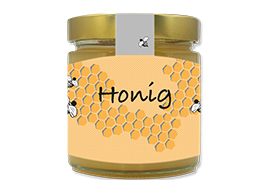 Honigetikett klassisch Nr.06 C 500g