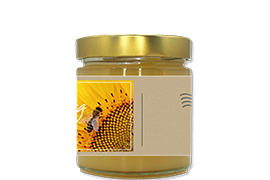 Honigetikett modern Nr.24 250g rechteckig 