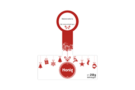 Design Weihnachtlich Nr. 05 B 250g mit Gewährverschluss 