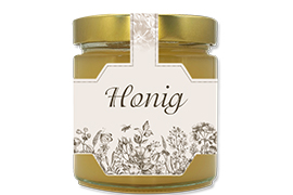 Honigetikett modern Nr.14 A 500g