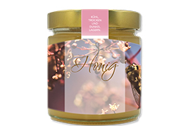 Honigetikett Natur Nr.10 C 500g