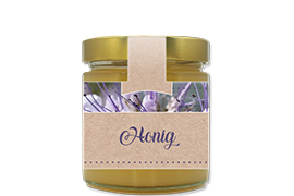 Honigetikett modern Nr.37 B 250g