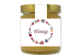 Honigetikett modern Nr.47 B 500g 