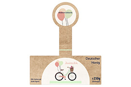 Design Geschenketikett Nr.12 B 250g mit Gewährverschluss