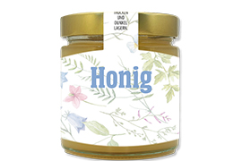 Honigetikett modern Nr.10 C 500g
