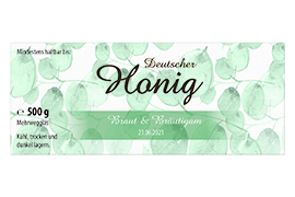 Design Hochzeitsetikett Nr.07 A 500g rechteckig 