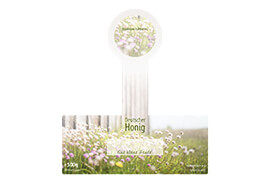 Design Geschenketikett Nr.11 B 500g mit Gewährverschluss