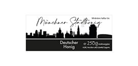 Design Stadthonig München weißer Himmel 250g rechteckig
