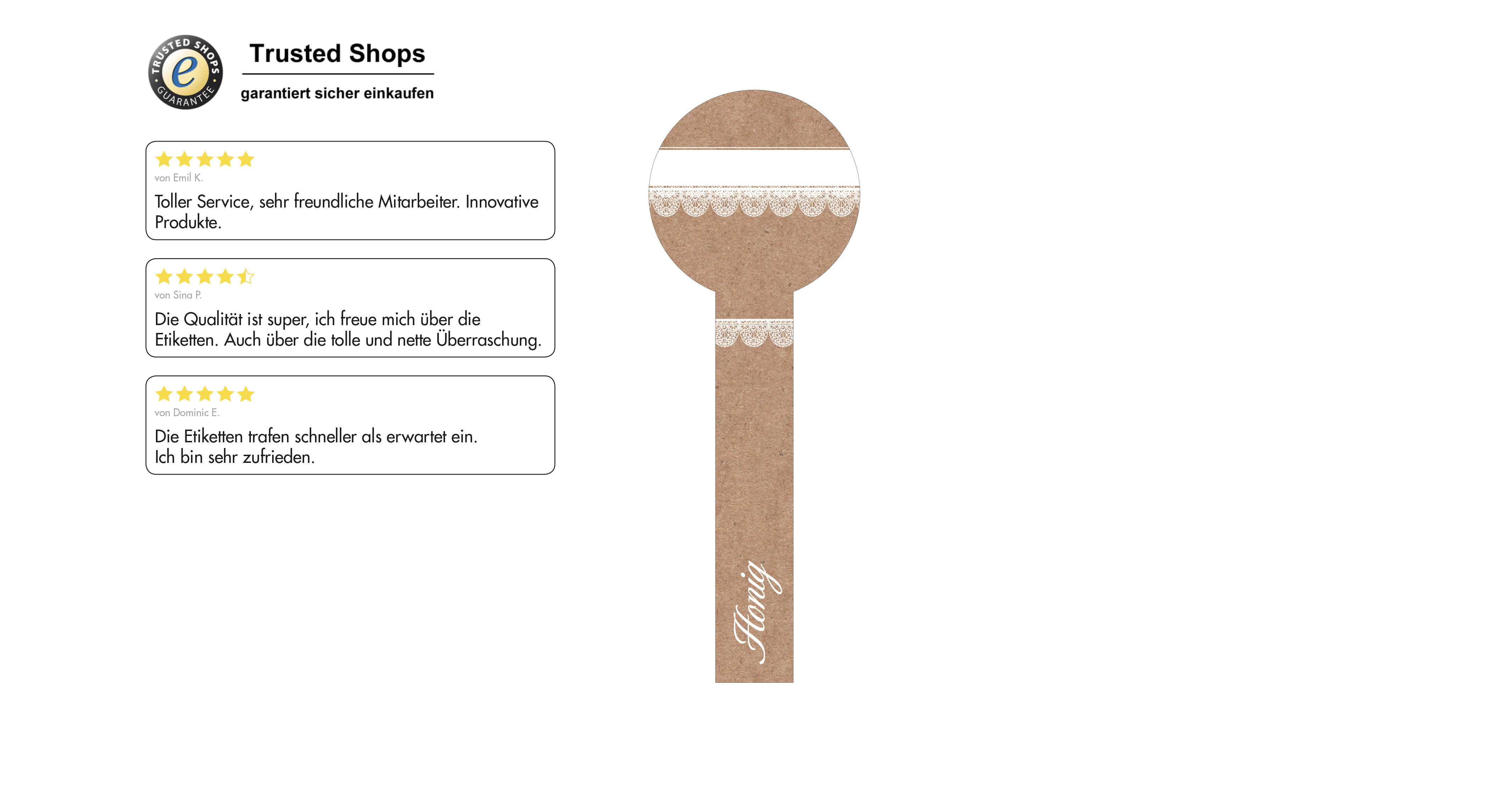 Siegelstreifen modern Nr.38 konturgestanzt