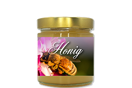 Honigetikett Natur Nr.11 250g rechteckig 