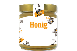 Honigetikett modern Nr.12 C 500g