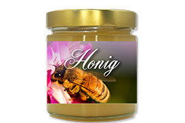 Honigetikett Natur Nr.11 500g rechteckig 