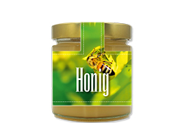 Honigetikett Natur Nr.07 B 250g