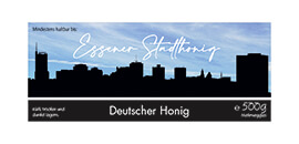 Design Stadthonig Essen blauer Himmel 500g rechteckig