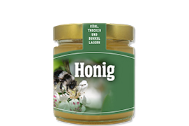 Honigetikett Natur Nr.19 C 250g