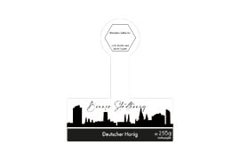 Design Stadthonig Bonn weißer Himmel 250g mit Gewährverschluss 