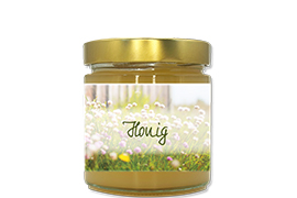 Honigetikett modern Nr.44 250g rechteckig 