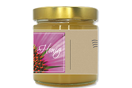 Honigetikett modern Nr.23 500g rechteckig 