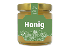 Honigetikett modern Nr.08 A 500g