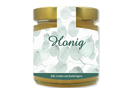 Honigetikett modern Nr.53 C 500g