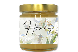 Honigetikett Natur Nr.12 500g rechteckig 