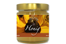 Honigetikett Natur Nr.04 500g rechteckig 
