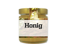 Honigetikett Linde Nr.01 B 250g