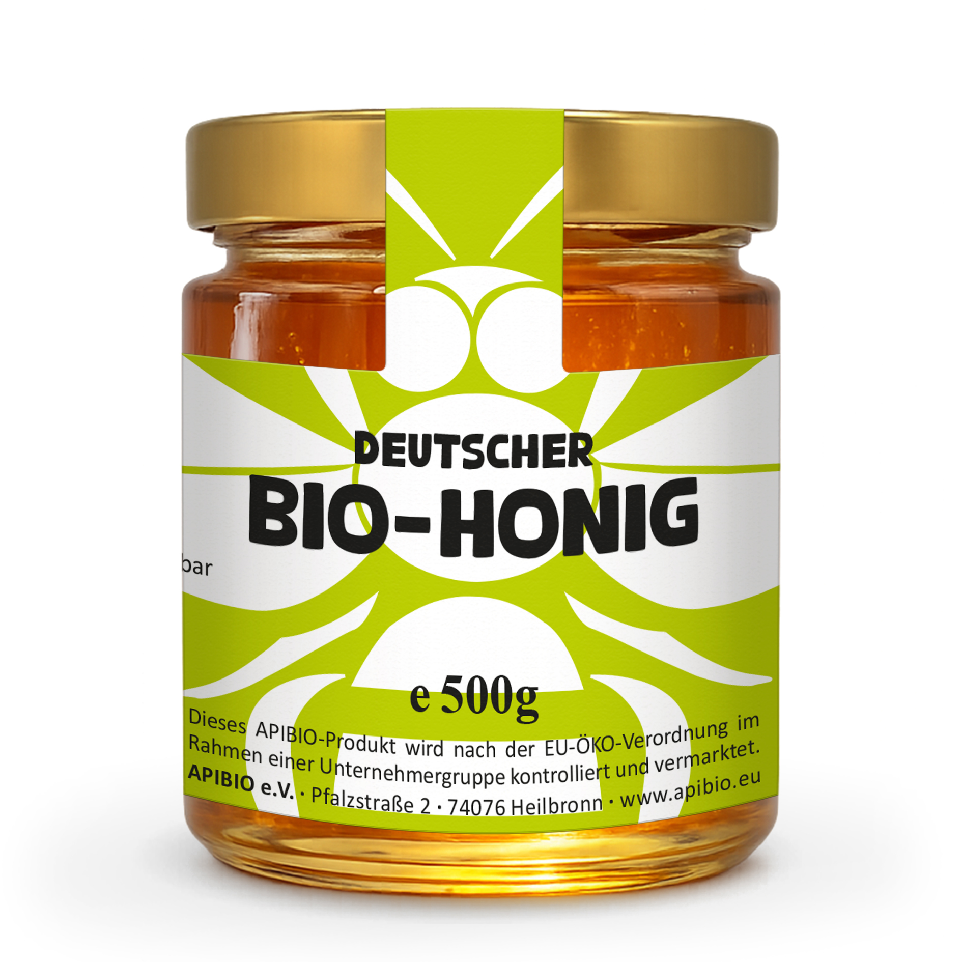 Honigetikett - APIBIO 500g