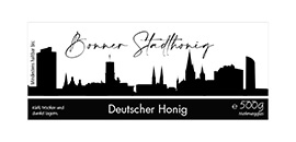 Design Stadthonig Bonn weißer Himmel 500g rechteckig