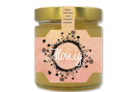 Honigetikett modern Nr.34 A 500g