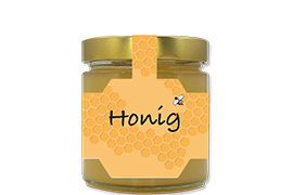 Honigetikett klassisch Nr.22 A 250g