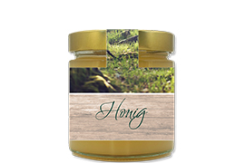 Honigetikett Wald Nr.06 B 250g