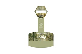 Design Waldhonig Natur Nr.01 C 250g mit Gewährverschluss