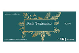 Design Weihnachtlich Nr. 12 A 500g rechteckig