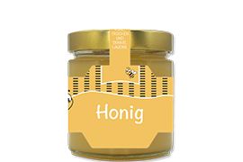 Honigetikett modern Nr.16 A 250g